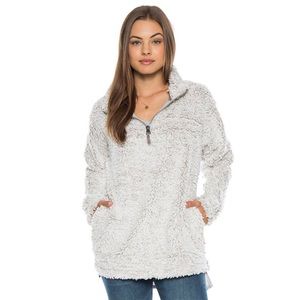 True Grit Frosty Tipped Stadium Pullover
